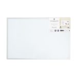U Brands 35 x 23 in. Magnetic Dry Erase Whiteboard with Silver Metal Frame, Includes 2 Magnets, Marker, and Tray - Image 6