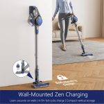 MOOSOO Cordless Stick Vacuum Cleaner, 6-in-1 Lightweight Upright for Carpet Hard Floor Pet Hair, XL-618A Upgraded - Image 3
