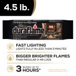 Duraflame Gold Ultra Premium 4.5 lb. Firelogs, 6-Pack Case, 3 Hour Burn - Image 4