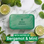 Irish Spring Original Deodorant Bar Soap for Men, With Flaxseed Oil, 3.7 oz Bar (4 Pack) - Image 4
