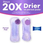 Always Discreet Incontinence Pads, Moderate Absorbency, Regular Length, 66 Count - Image 7