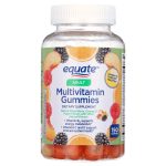 Equate Multivitamin Gummies for Immune Support, Mixed Berry Orange and Peach, 150 Count, Compare to Vitafusion MultiVites - Image 2