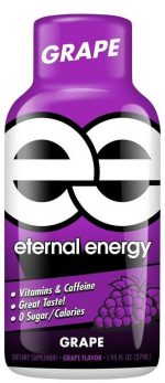 Eternal Energy Premium Energy Shot, Grape, 1.93 fl oz, 6 count - Image 2