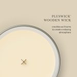 WoodWick Medium Hourglass Trilogy Scented Candle, Café Sweets, 9.7 oz - Image 5