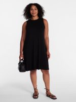 Time and Tru Women's Sleeveless Knit Swing Dress, Sizes XS-XXXL - Image 2