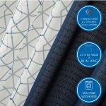Mainstays Curtain and Sheers Set, 4 Panels, Blue Moon, 27.5 in W x 84 in L - Image 5