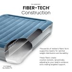 Intex 15" Queen Essential Rest Dura-Beam Deluxe Airbed Mattress with Built in Pump - Image 4