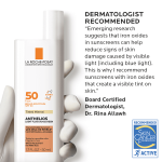 La Roche-Posay Anthelios Tinted Mineral Fluid Sunscreen SPF 50 for Sensitive Skin, 1.7 fl oz - Image 6
