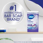 Dial Antibacterial Bar Soap, Calm & Soothe Lavender & Jasmine Deodorant Bar, 4oz (8 Bars) - Image 3