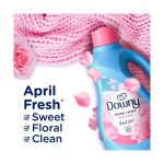 Downy Liquid Fabric Softener and Conditioner, April Fresh Scent, 140 fl oz, 190 Loads - Image 3