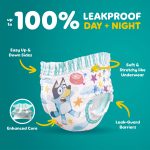 Pampers Easy Ups Bluey Potty Training Pants Boys Size 4T-5T, 104 Count (Select for More Options) - Image 2