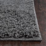 Mainstays Traditional Gray Shag Indoor Area Rug, 5 ft x 7 ft - Image 6