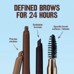 Revlon ColorStay Waterproof Eyebrow Pencil, Mechanical & Long Lasting, 220 Dark Brown, 0.021 oz - Image 5