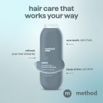 Method Men 2-in-1 Shampoo and Conditioner, Sea + Surf - Cleans and Conditions with Argan and Jojoba Oil - Made without Parabens - 14 oz - Image 3