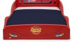 Disney Pixar Cars Lightning McQueen Plastic Sleep and Play Toddler Bed by Delta Children - Image 4
