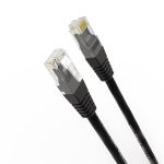 onn. Cat6 Ethernet Patch Cable, RJ45 Network Internet Stranded Cord, 14', Black - Image 5