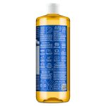 Dr.Bronner's Magic Soap, Peppermint, Pure-Castile Body Wash Liquid Soap, 32 fl oz - Image 7