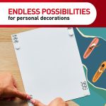 Command Poster Strips, White, Damage-Free Hanging Poster Hangers, 20 Command Strips - Image 7
