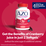 AZO Cranberry Urinary Tract Health Supplement, Helps Cleanse & Protect for Reduced UTIs, 100 Count - Image 4