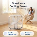 Lasko 20" 3-Speed Weather-Resistant Motor Box Fan B20200 - Image 7
