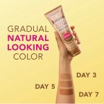 Jergens Natural Glow Daily Moisturizer Lotion, Medium to Deep Skin, Self Tanner, 7.5 fl oz - Image 3