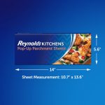 Reynolds Kitchens Pop-Up Parchment Paper Sheets, 10.75 in x 13.75 in, 35 Sheets - Image 2