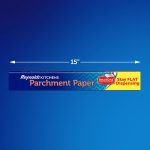 Reynolds Kitchens Stay Flat Parchment Paper Roll with SmartGrid, 80 ft x 15 in, 100 Total Sq. ft. - Image 2