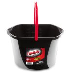 Libman High Power Utility Bucket 3.5 Gallon Black Polypropylene with Ergonomic Handle - Image 3
