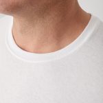 Hanes Men's White Crew T-Shirt Undershirts, 3 Pack - Image 6