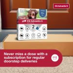 K9 Advantix II Monthly Flea & Tick Prevention for XL Dogs 55 lbs+, 2-Monthly Treatments - Image 6