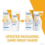 CeraVe Sunscreen Tinted Hydrating 100% Mineral Broad-Spectrum Lotion SPF 30 for Face with Sheer Tint - Image 3