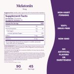 Natrol® Melatonin Gummies, Sleep Support for Adults, Strawberry Flavor, 10mg, 90 Count - Image 5