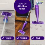 Swiffer Wet Jet with Refill, Unscented, 1 Handle + 1 Solution & 5 Pads (Battery Included) - Image 4