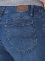 Lee Women's Midrise Straight Jean, Available in 28", 30", 32" Inseams, Sizes 2-22 - Image 3