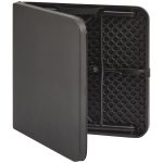 Mainstays 40 in Centerfold Fold-in-Half Folding Table, Adjustable Height, Black - Image 2