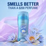 Secret Antiperspirant & Deodorant for Women, Invisible Solid, 72HR Breathable Sweat & Odor Protection, Cool Waterlily Scent, 2.6 oz - Image 3