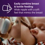 Philips Avent Natural Baby Bottle with Natural Response Nipple (Slow Flow, Flow 2), 4oz, 3-Pack, SCY900/93 - Image 6