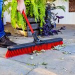 Libman High Power Multi-Surface 24 inch Push Broom with Steel Handle - Image 2