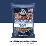 Pit Boss 100% All-Natural Hardwood Hickory Blend BBQ Grilling Pellets, 20 Pound Bag - Image 3