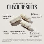 Hydroxycut Pro Clinical Weight Loss Supplements with Apple Cider Vinegar, 60 Pills - Image 3