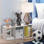 Furinno 11003WH 3 - Tier Open Shelf Bookcase, White Color - 12" W x 31.5" H x 9.3" D - Image 4