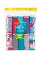 Hanes Girls' Tagless Super Soft Cotton Brief Underwear, 10 pack, Sizes 4-16 - Image 2