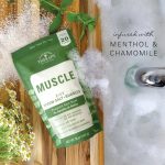 Village Naturals Therapy Muscle Relief Foaming Epsom Bath Soak, 36 oz - Image 4