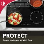 Weiman Cooktop Cleaner and Polish Cream for Glass, Ceramic and Induction Surfaces -15 oz, Unscented - Image 6