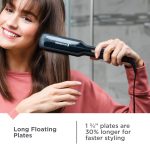 Remington 1 3/4" Titanium Flat Iron Hair Straightener, Anti-Static Technology - Image 5