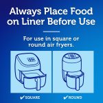 Reynolds Kitchens Parchment Paper Air Fryer Liners, 50 Count - Image 4