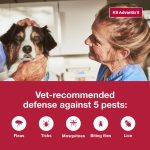 K9 Advantix II Monthly Flea & Tick Prevention for Large Dogs 21-55 lbs, 2-Monthly Treatment - Image 2