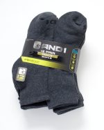 AND1 Men's Socks, Cushion Quarter Socks, 12 Pack - Image 2