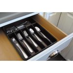 Rubbermaid Silverware Organizer, Large, Grey - Image 3