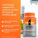 One A Day Multivitamin for Women 50 and Over, Women’s Vitamins for Bone Health, 200 Count - Image 4